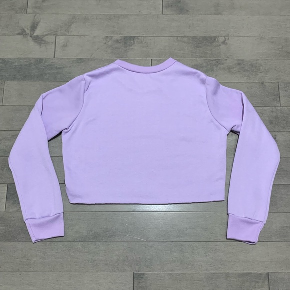 Skinnydip Sarcastic Print Sweatshirt - Lilac - Medium (Fits Small) - Picture 6 of 7